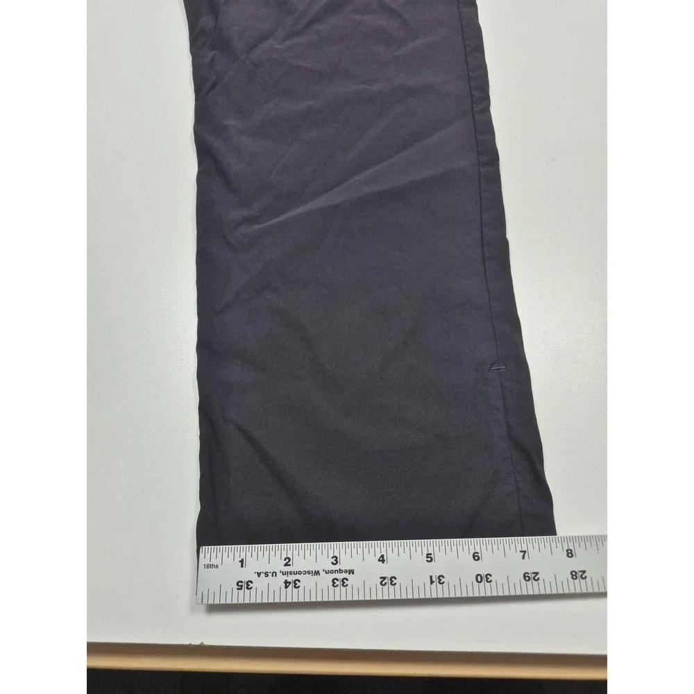 The North Face Sprag 5 Pocket Pants Mens 36x29 Black Hiking Nylon Stretch Zip